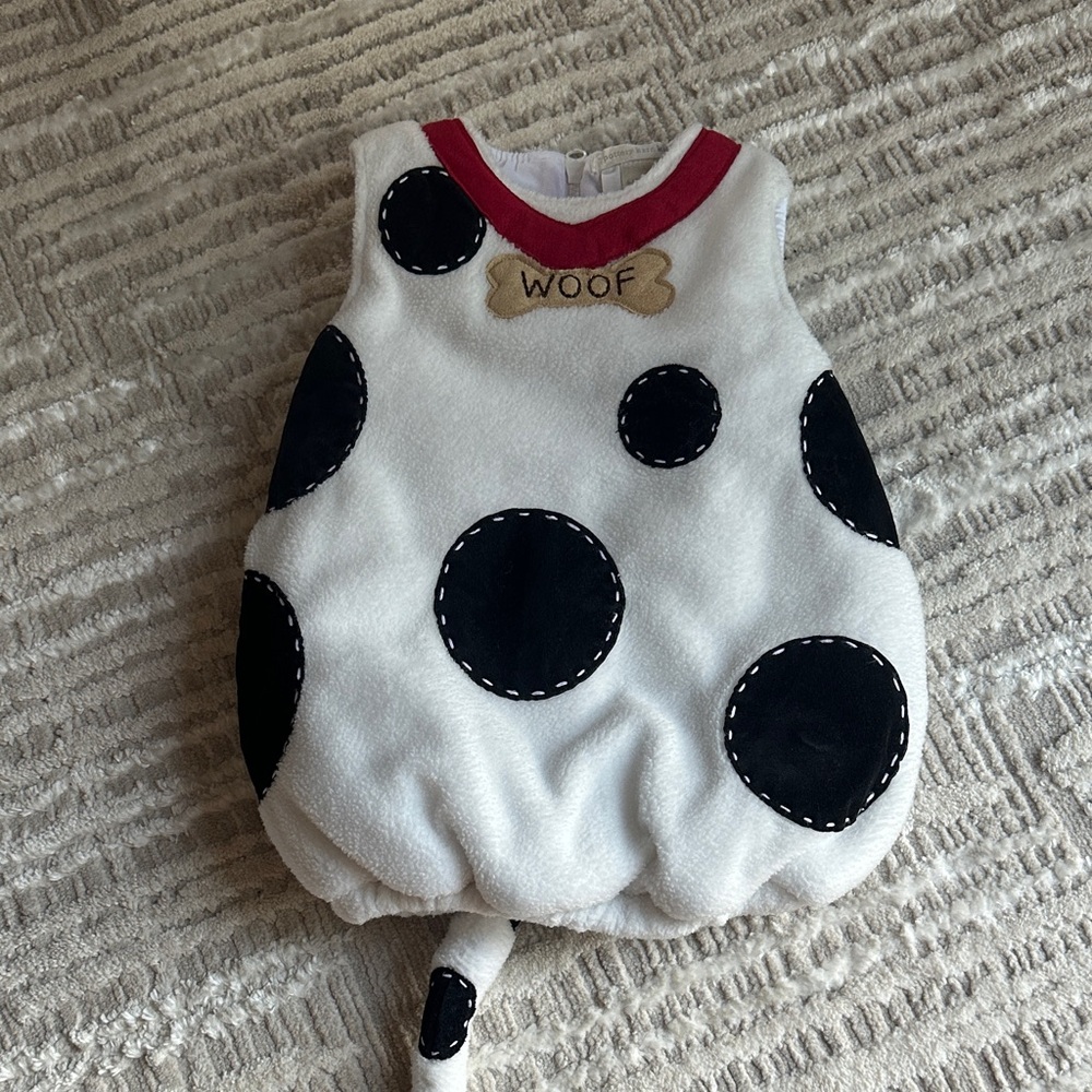 Pottery Barn Kids, Dalmatian Dog Costume for 6-12 mo